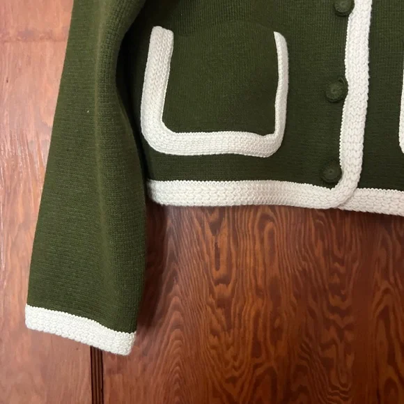 Sezane Auguste Jacket in Perfect Green - Picture 9 of 9